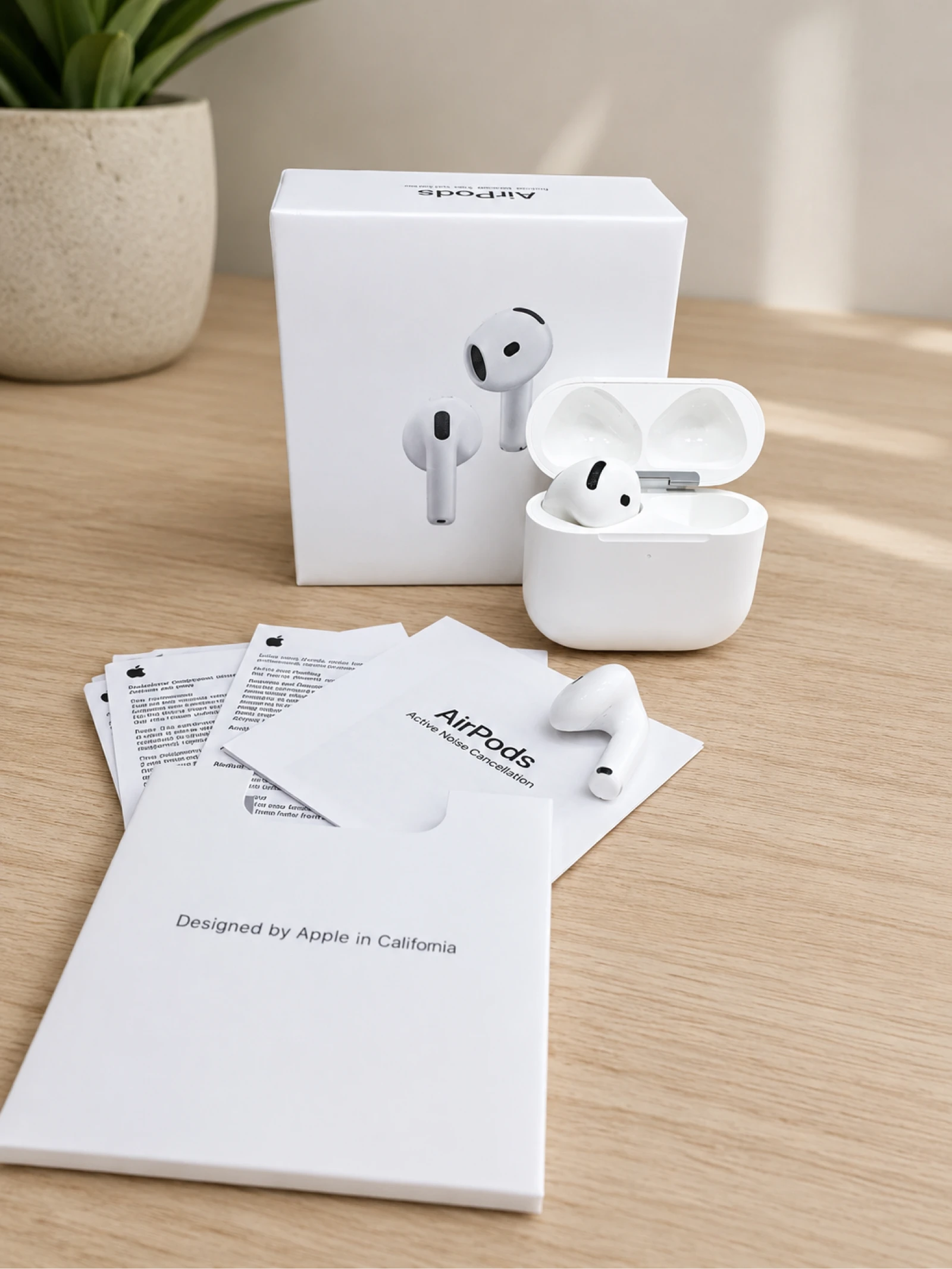 Auriculares blancos 